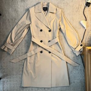 Women’s Express mid Belted Trench coat